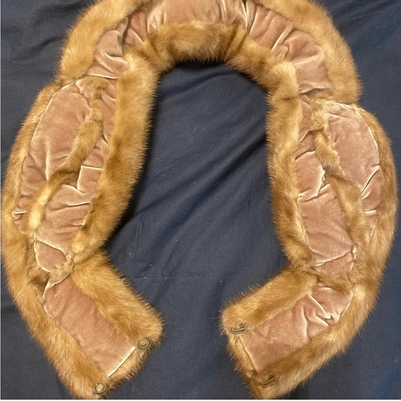 Rare Vintage Double Russisn SABLE Mink Fur Stole Wrap or Collar Scarf Scarve - Picture 10 of 12